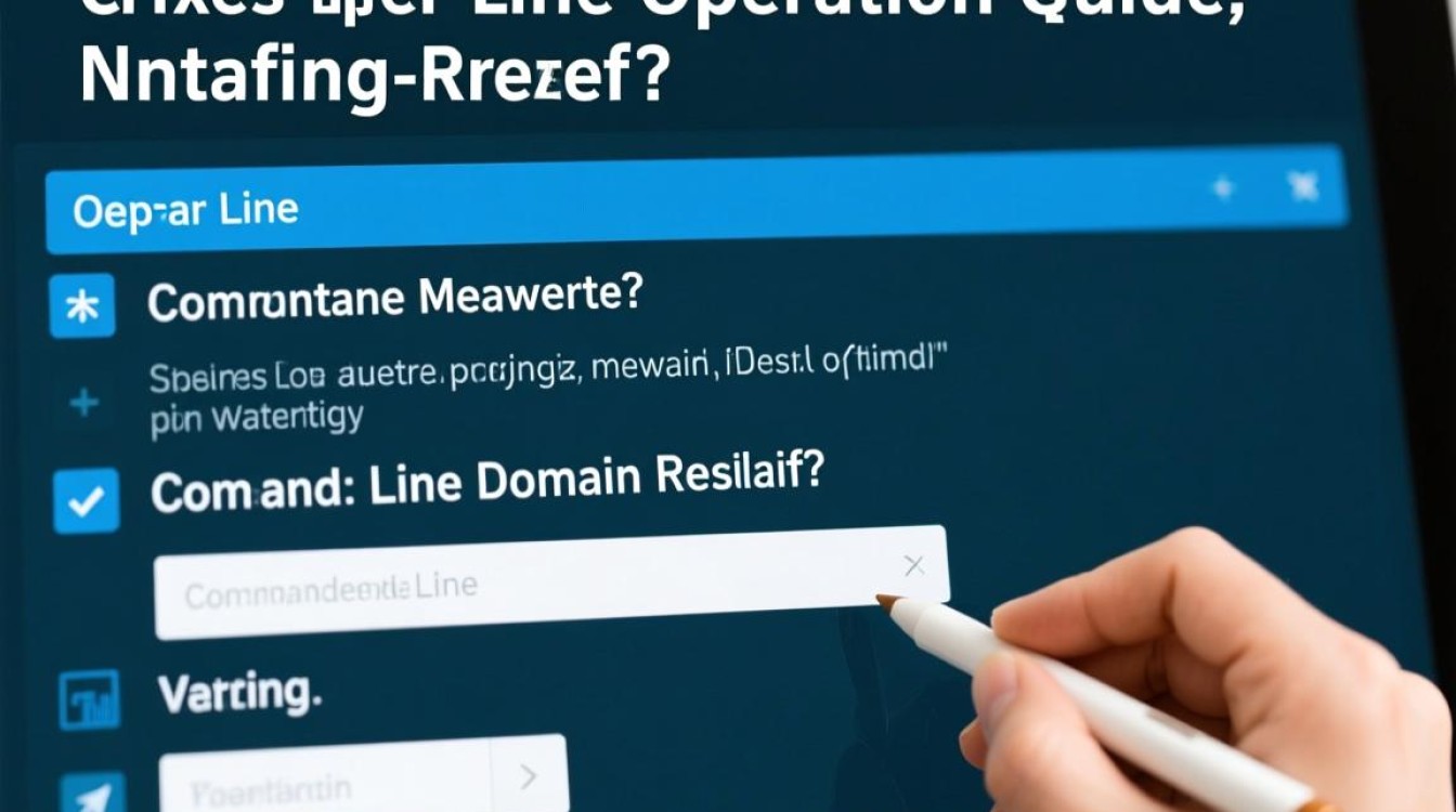 命令行域名解析，如何高效进行域名查询与解析操作？