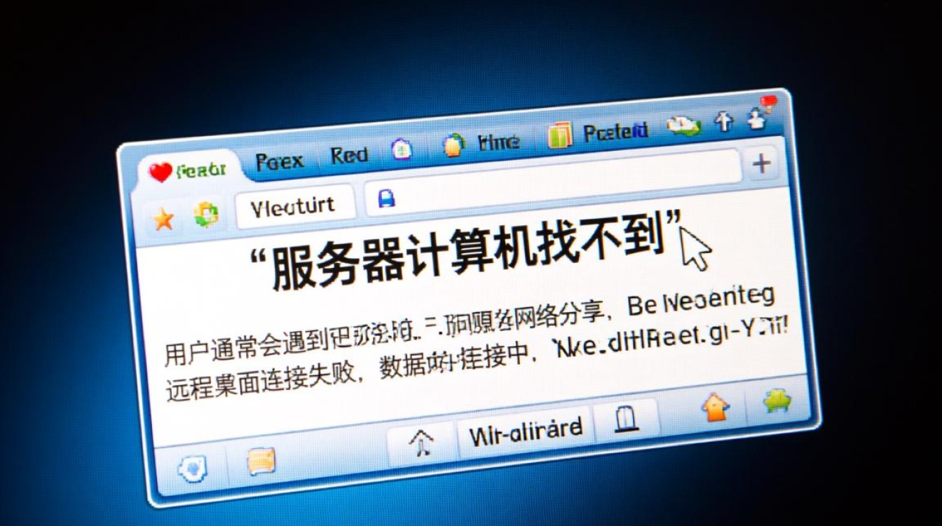 服务器计算机找不到怎么办?排查步骤与解决方法详解 服务器计算机找不到怎么办?排查步骤与解决方法详解