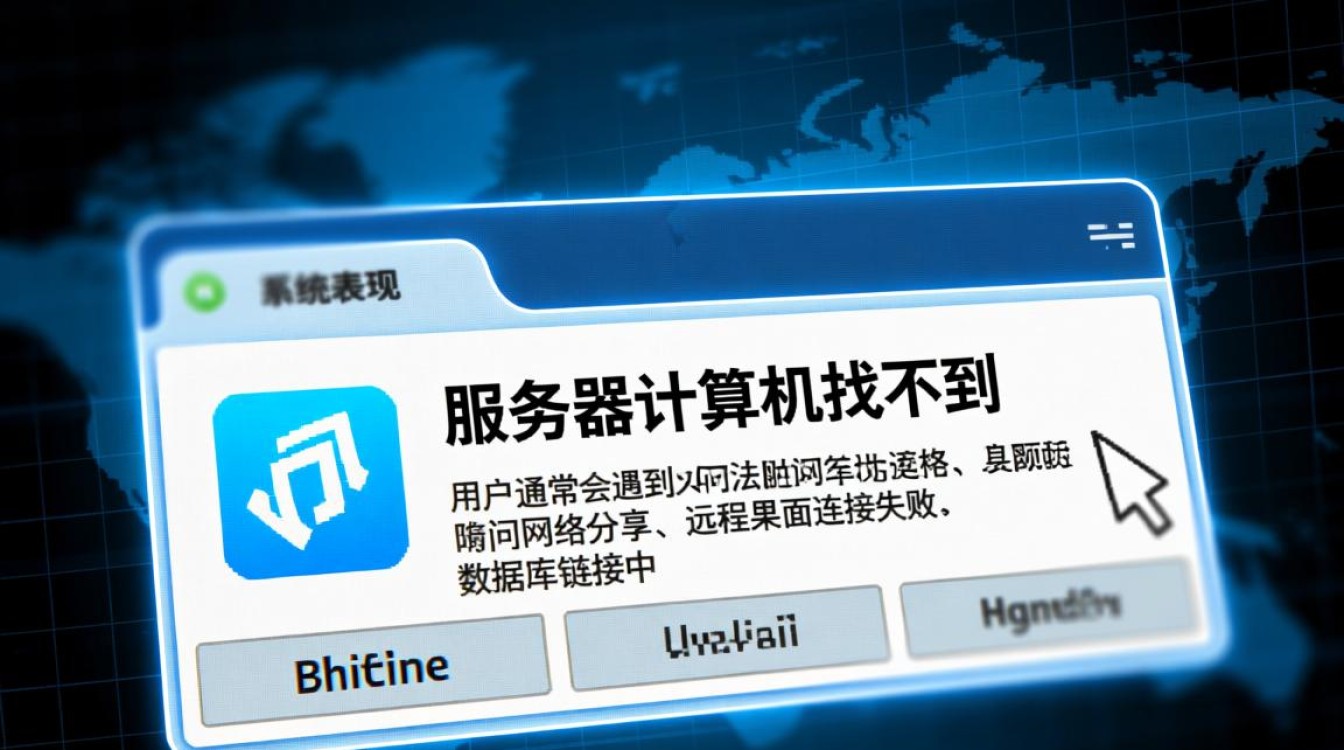 服务器计算机找不到怎么办?排查步骤与解决方法详解 服务器计算机找不到怎么办?排查步骤与解决方法详解