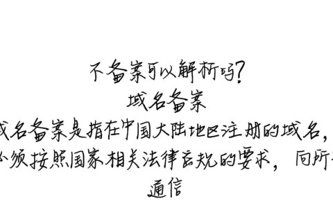 域名不备案真的可以顺利解析使用吗？揭秘备案与解析的奥秘！