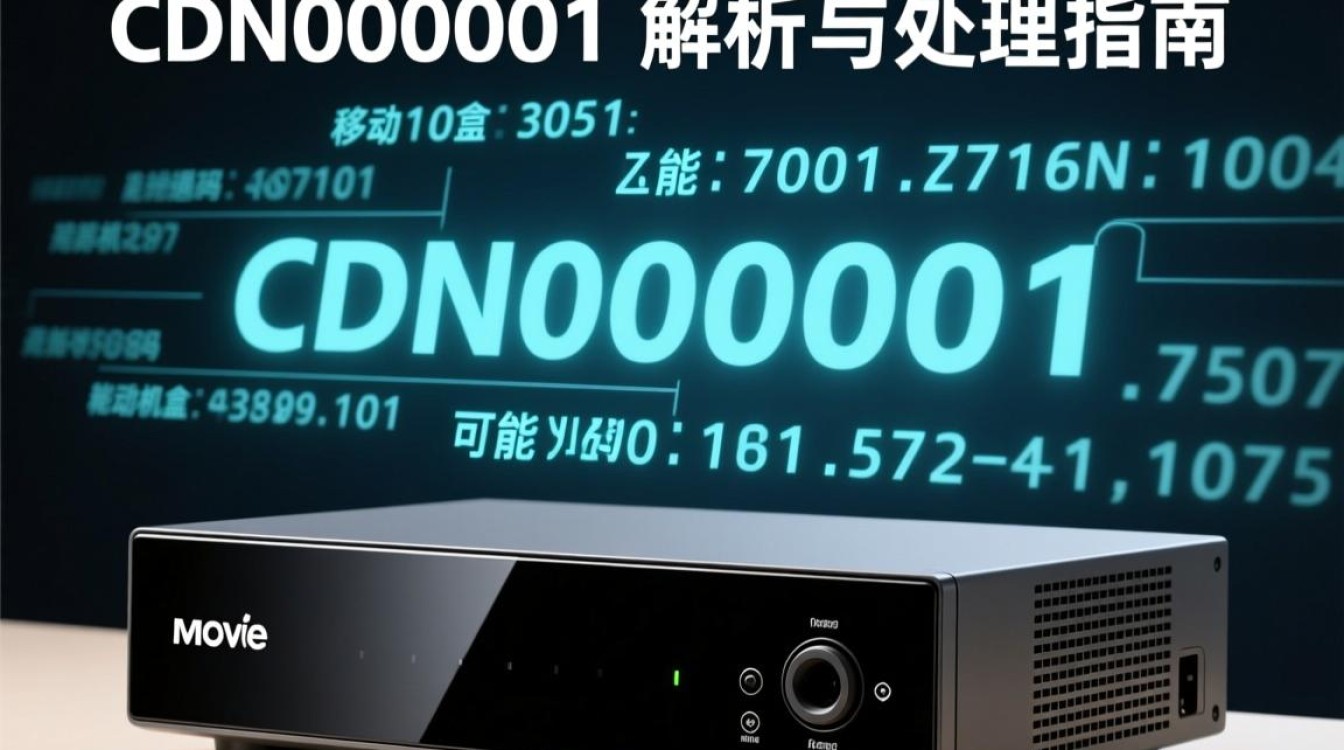 移动机顶盒出现cdn000001状态码，是什么原因导致的？该如何解决？