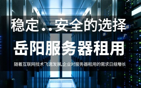 岳阳服务器租用为何选择岳阳？性价比与稳定性如何权衡？