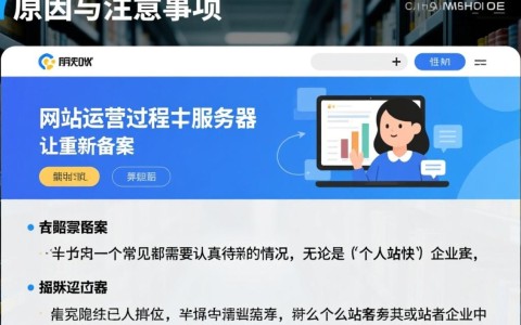 服务器让重新备案怎么办？需要重新提交什么材料？