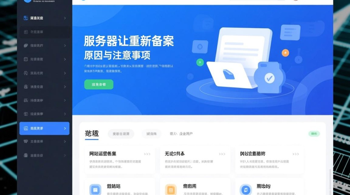 服务器让重新备案怎么办?需要重新提交什么材料? 服务器让重新备案怎么办?需要重新提交什么材料?