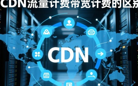 CDN流量计费与带宽计费究竟有何本质区别？揭秘两者间关键差异！