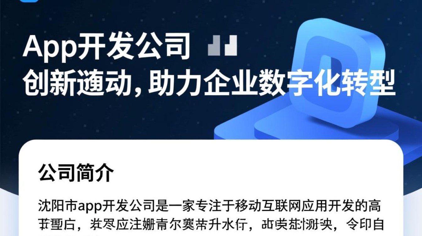 沈阳市app开发公司哪家更专业？如何选择优质服务商？