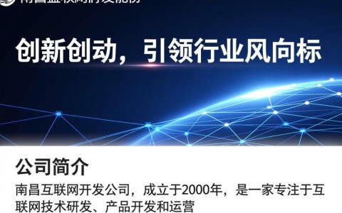 南昌互联网开发公司哪家强？如何选择最合适的合作伙伴？