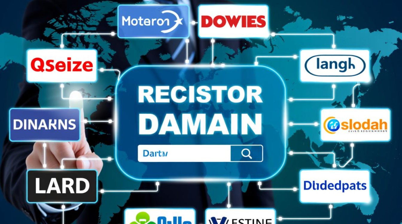 注册域名时，哪些知名网站提供域名注册服务？