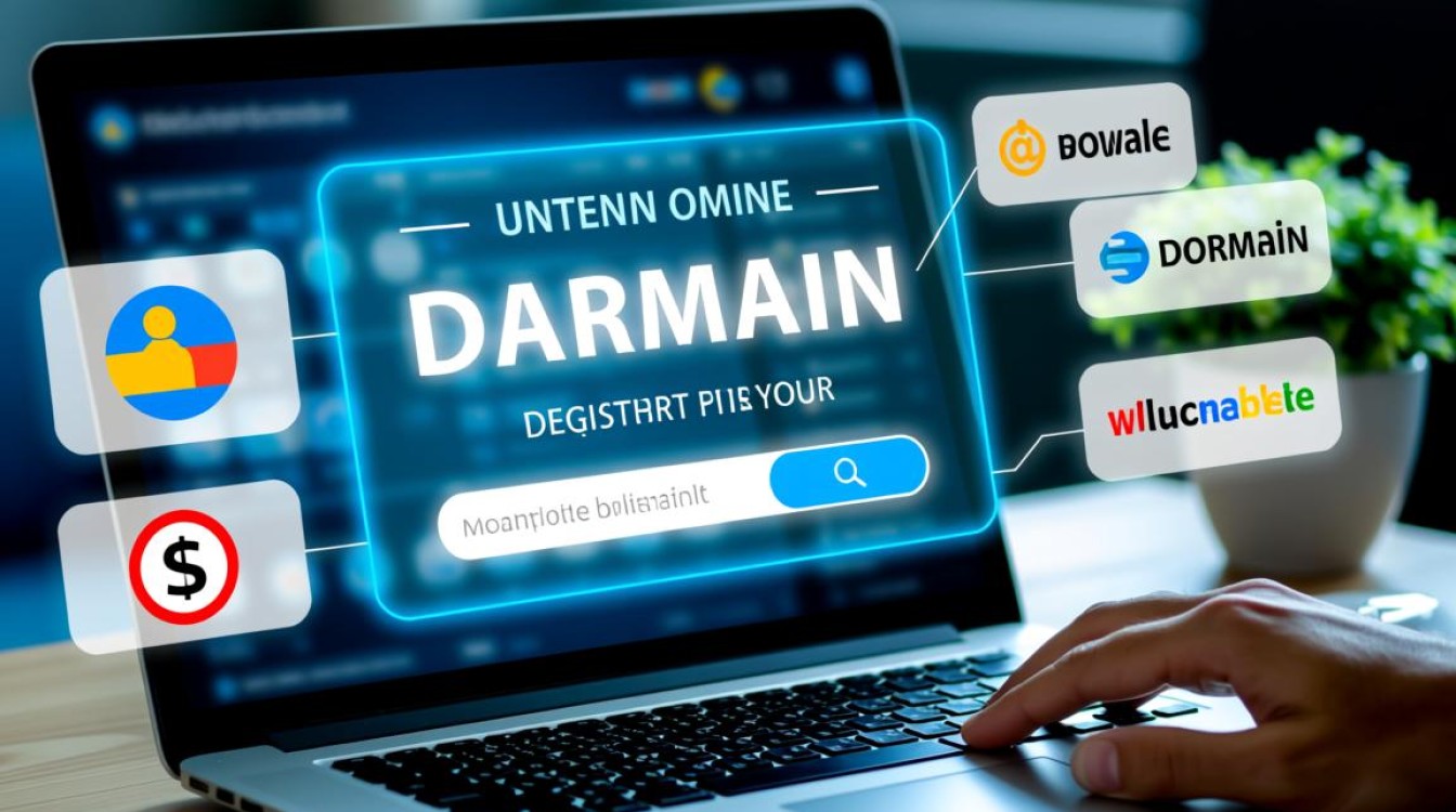 注册域名时，哪些知名网站提供域名注册服务？