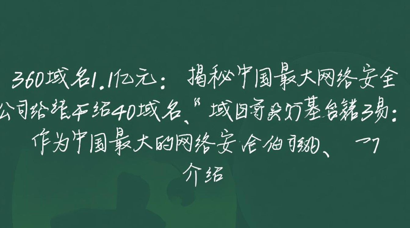360域名以1.1亿元成交，背后有何商业逻辑和市场考量？