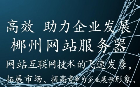 郴州网站服务器如何确保稳定运行及数据安全？性价比高的选择有哪些？