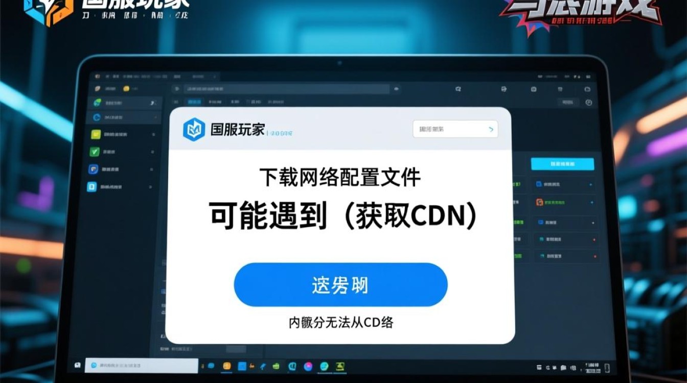 为何国服玩家无法通过CDN下载网络配置文件？原因何在？