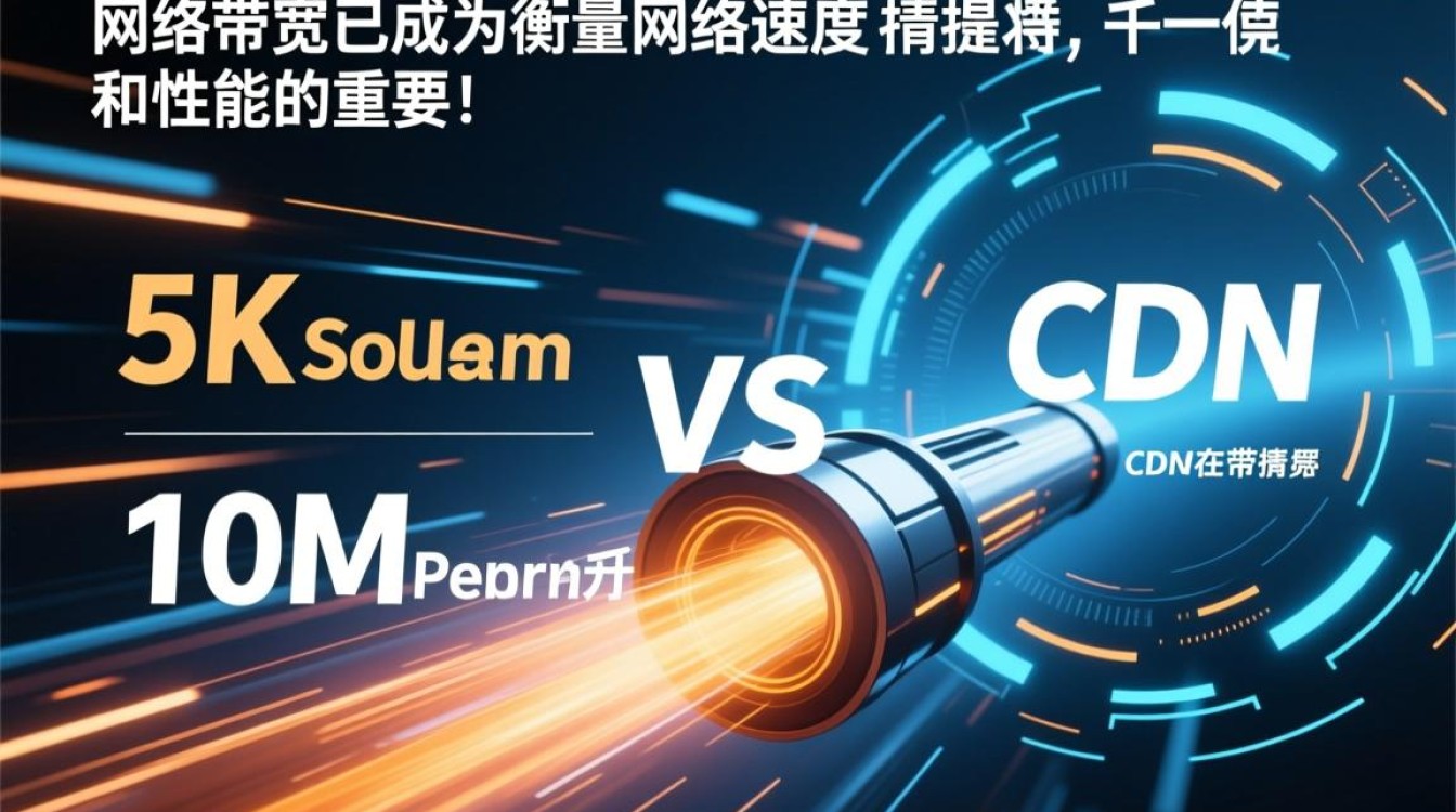5M带宽CDN对比10M带宽，性能差异有多大？值得升级吗？