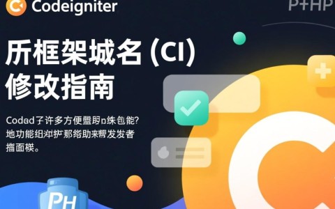 CI框架修改域名具体步骤及位置在哪里详细解答