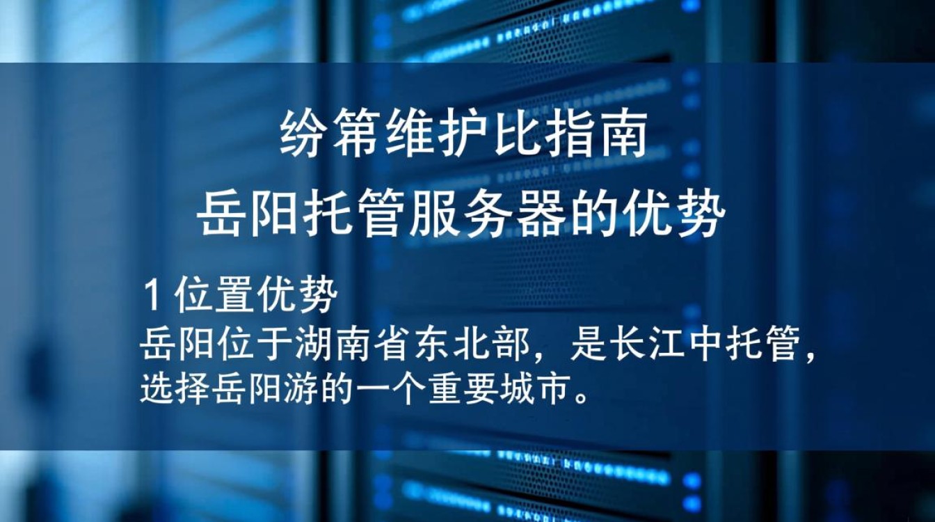 托管服务器岳阳为何选择岳阳托管服务器？其优势有哪些？