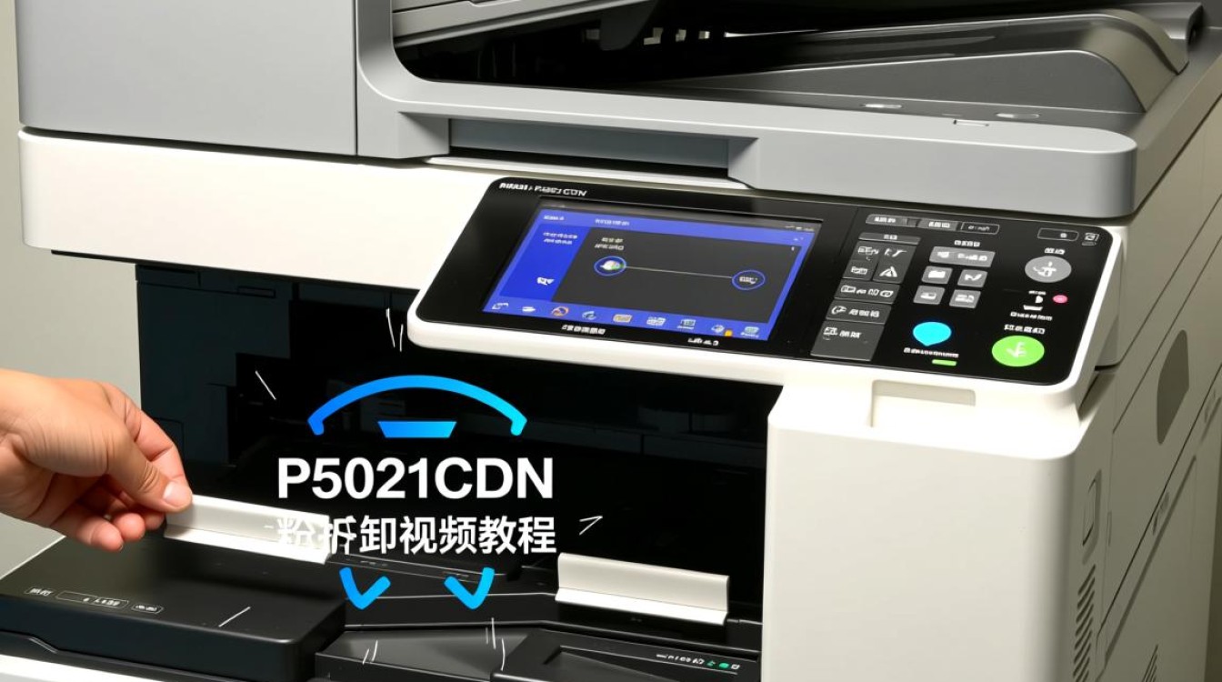 京瓷p5021cdn废粉仓拆卸过程详解，视频教程哪里找？