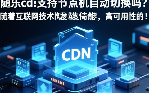 康乐cdn支持节点故障自动切换及拓机能力吗？性能稳定性如何保障？