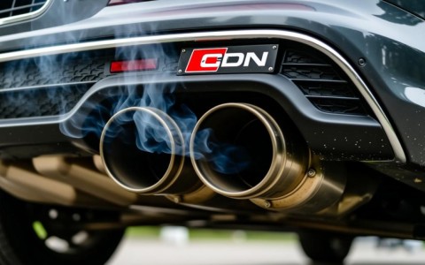 奥迪CDN排气管冒黑烟，是发动机问题还是另有原因？揭秘黑烟背后的真相！