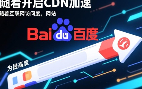 百度开启CDN加速究竟意味着什么，对网络速度有何影响？