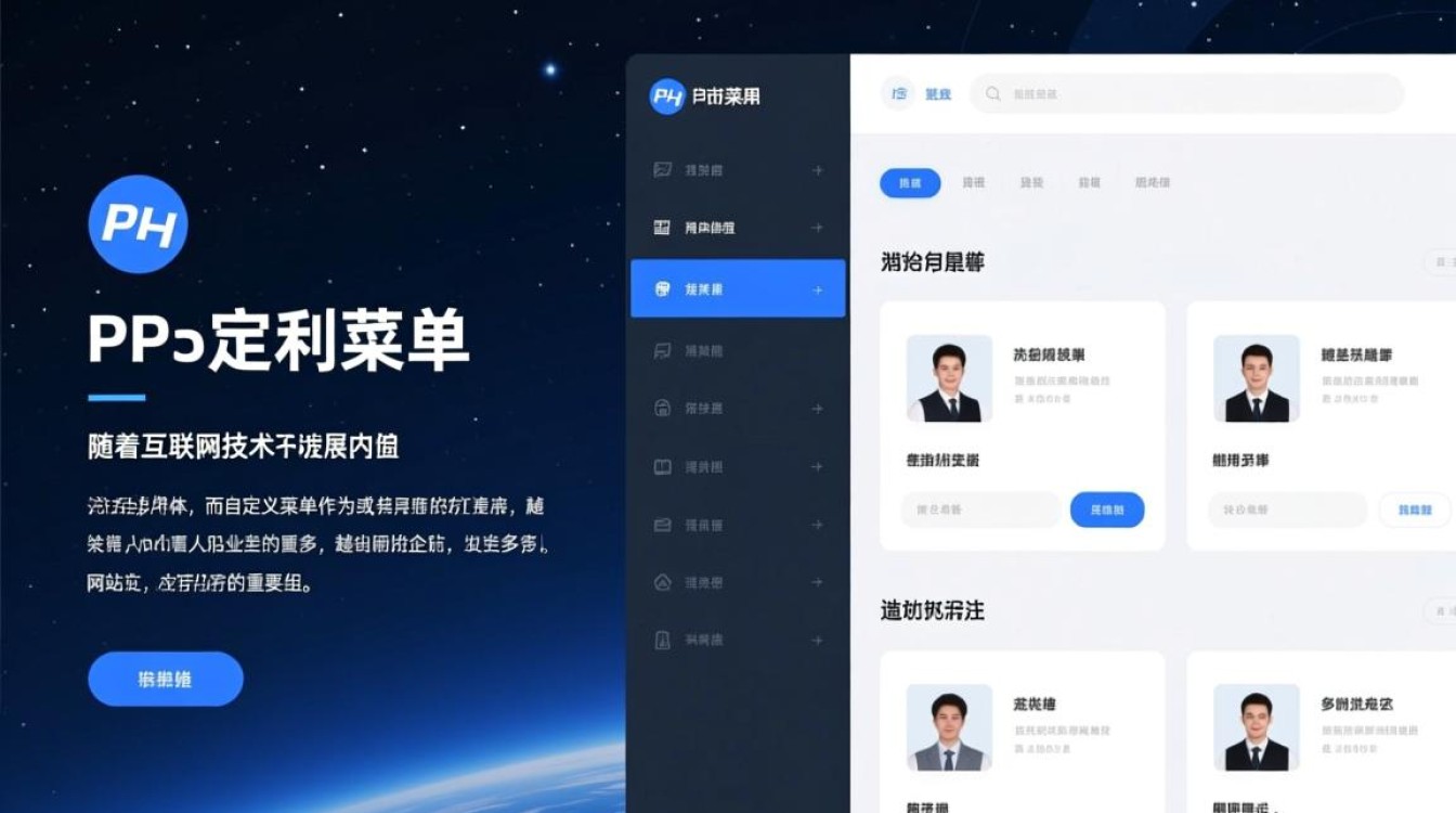 PHP开发中如何实现自定义菜单的创建与功能扩展？