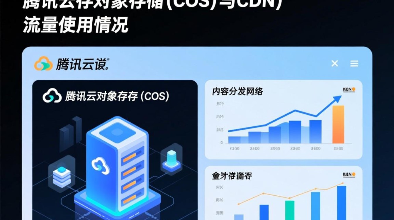 腾讯云存储对象流量是否全依赖CDN，还是包含其他传输方式？