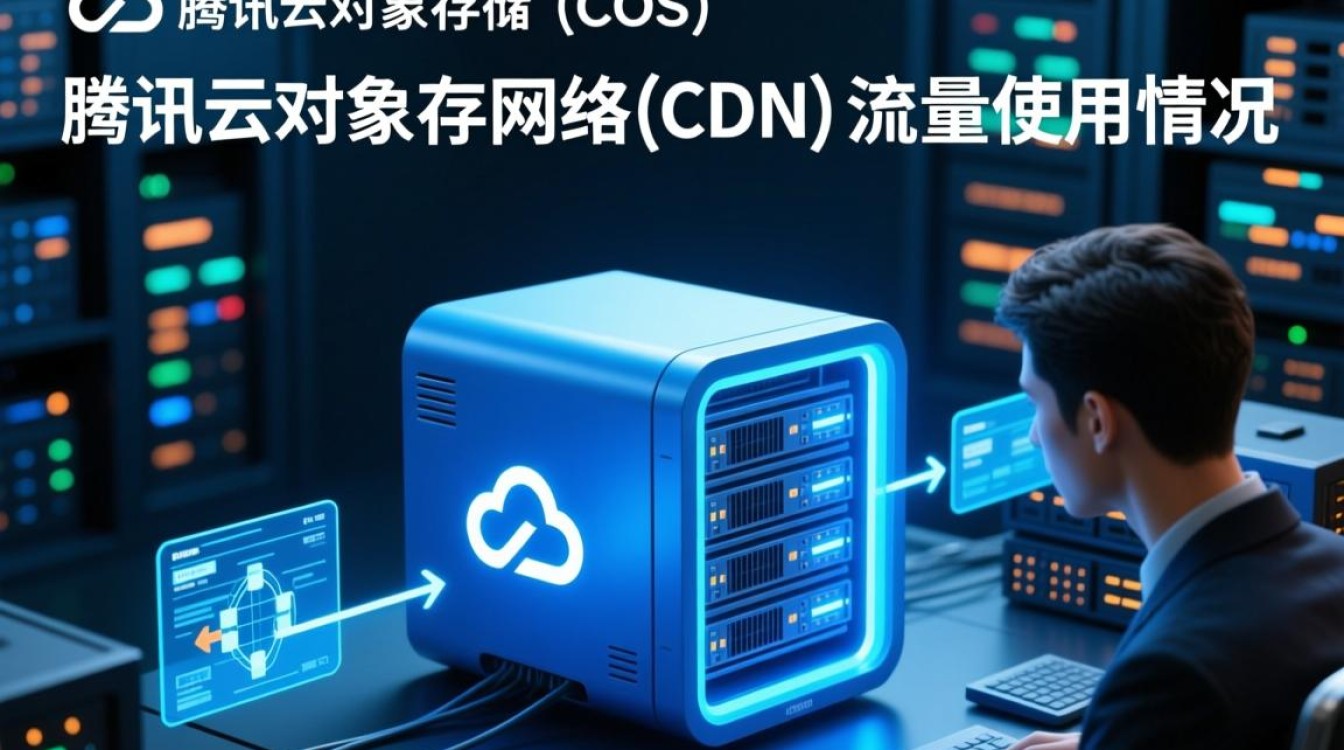 腾讯云存储对象流量是否全依赖CDN，还是包含其他传输方式？