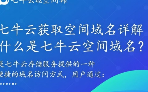七牛云空间域名获取方法揭秘，如何轻松获取属于自己的个性化域名？