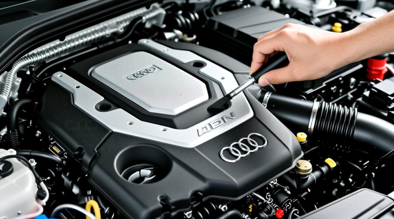 奥迪CDN发动机大瓦盖安装图解，步骤详细，安装过程中有哪些注意事项？