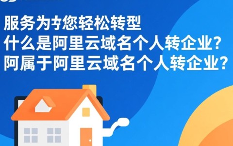 个人阿里云域名转企业，操作流程和注意事项有哪些？