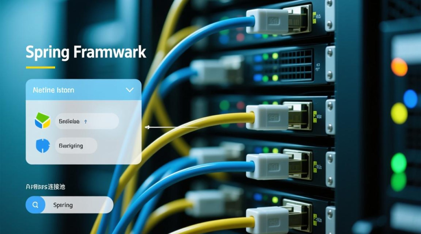 Spring配置数据库连接池时，如何选择合适的连接池和优化性能？