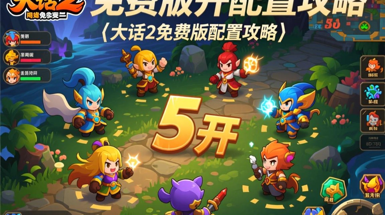 大话2免费版5开配置攻略，如何高效搭配，你真的了解吗？