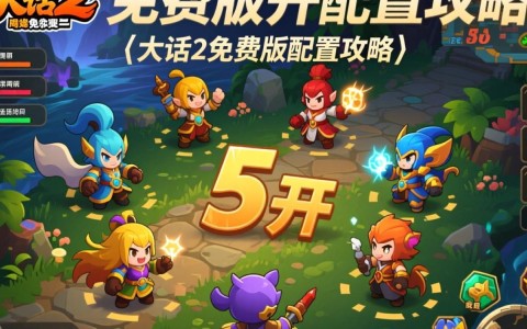 大话2免费版5开配置攻略，如何高效搭配，你真的了解吗？