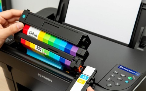 更换9030cdn墨盒时误用了，如何正确纠正并解决？