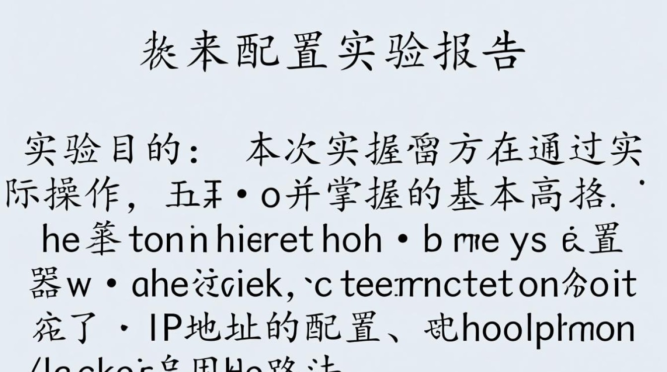 路由器基本配置实验报告,实验过程中遇到了哪些常见配置难题? 路由器基本配置实验报告,实验过程中遇到了哪些常见配置难题?