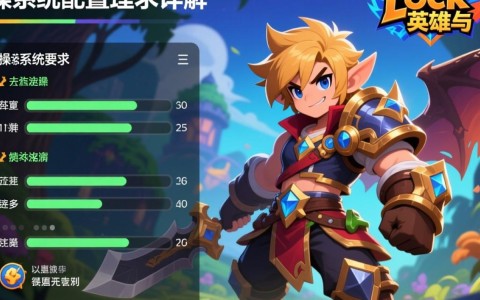 洛奇英雄传配置要求电脑配置达标了吗？解析各版本系统需求及硬件挑战