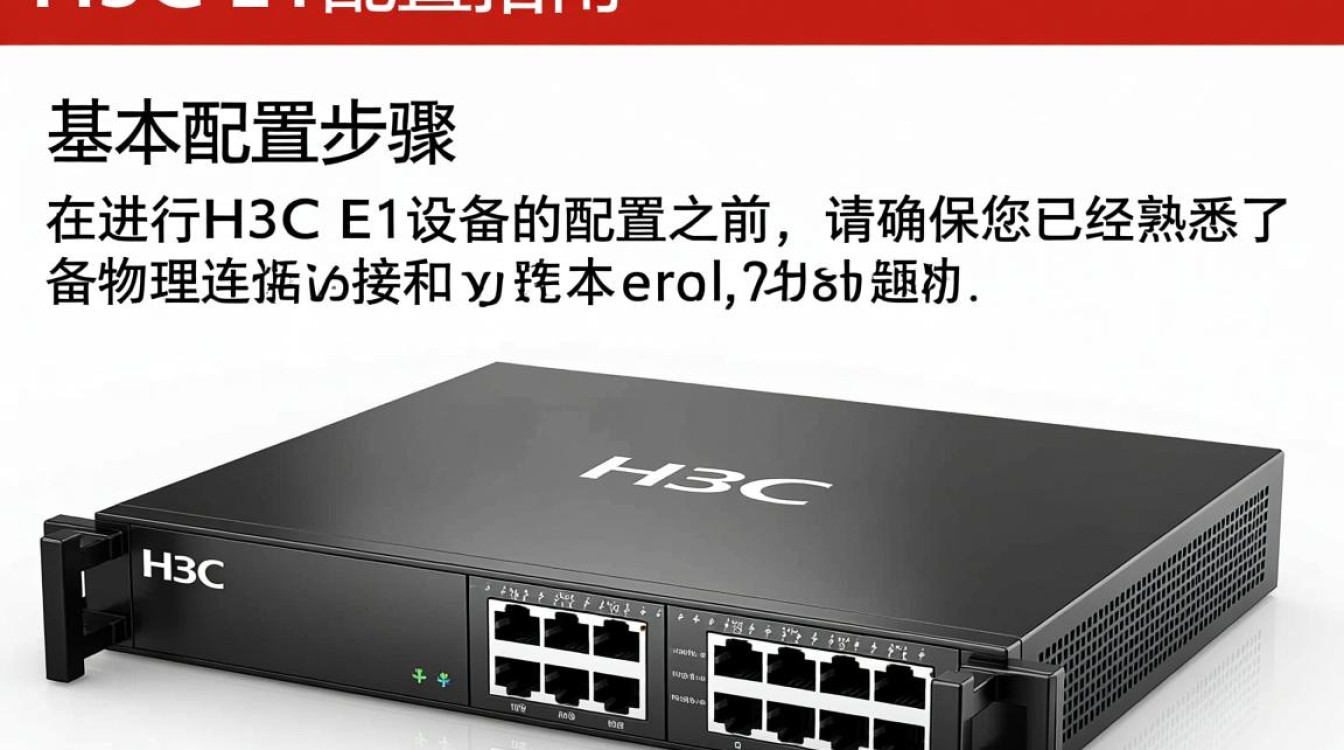 H3C e1配置过程中有哪些关键步骤和注意事项？