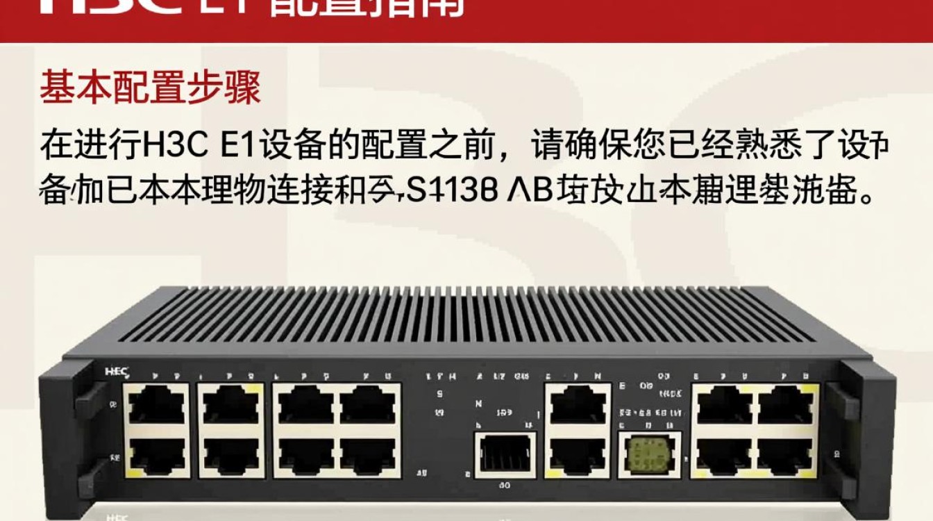 H3C e1配置过程中有哪些关键步骤和注意事项？