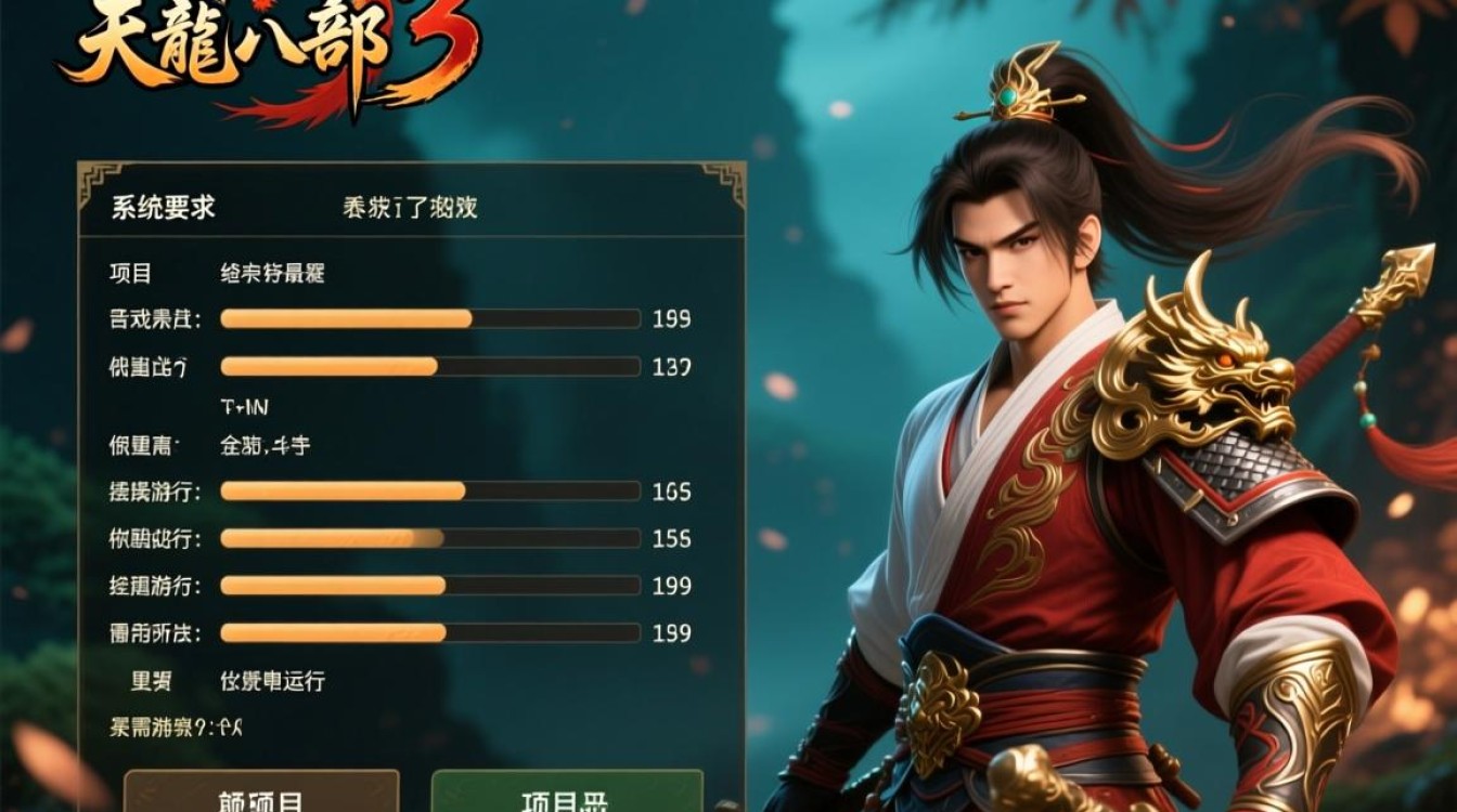 天龙八部3配置要求高吗？电脑配置低能玩得顺畅吗？