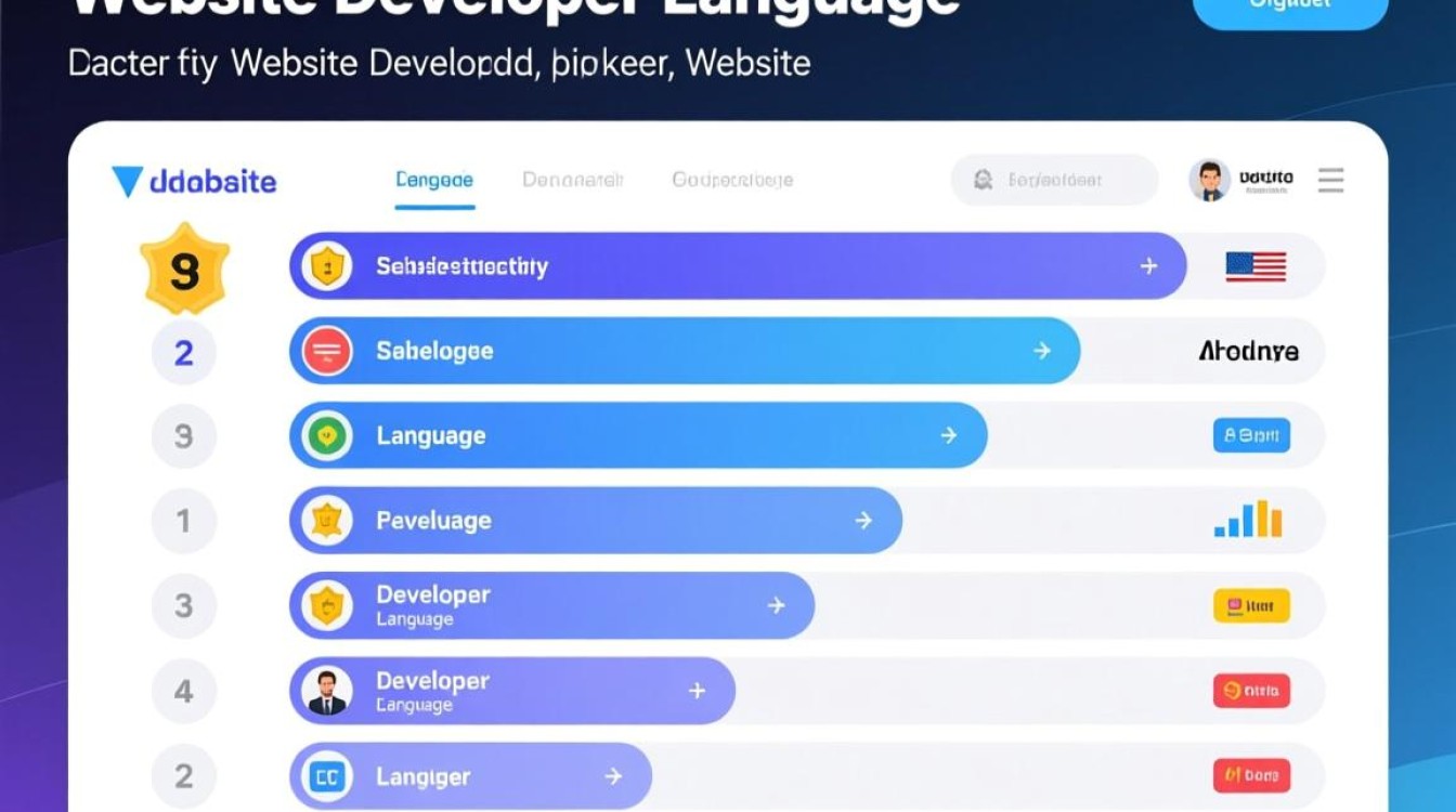 网站开发语言排行榜2025年哪些编程语言最受欢迎？排行背后的趋势分析？