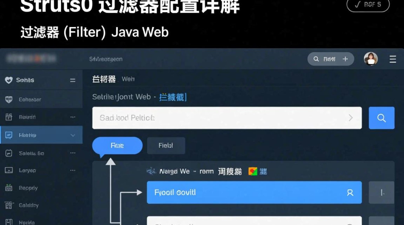 Struts2过滤器配置中，如何确保不同请求的正确过滤与映射？