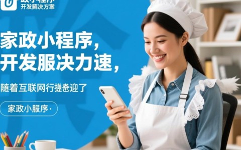 家政小程序开发解决方案,如何打造高效便捷的家政服务体验?