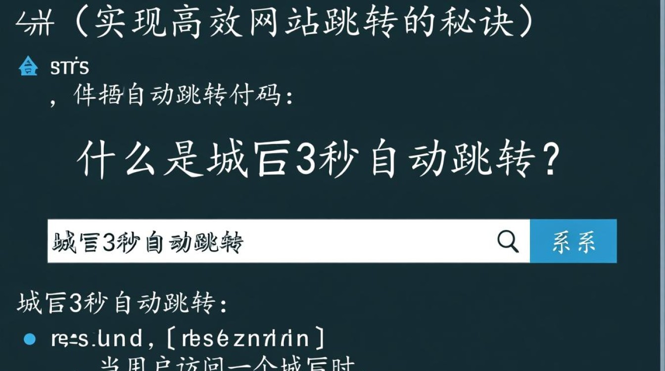 如何制作高效域名3秒自动跳转代码？有何技术要点？