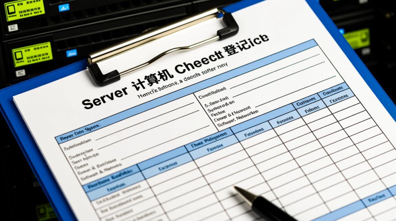服务器计算机检查登记表模板哪里下载?怎么用? 服务器计算机检查登记表模板哪里下载?怎么用?