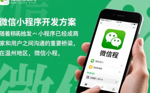 温州微信小程序开发方案，如何制定最优化策略以提升用户体验？