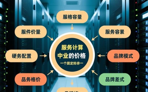 服务器计算容量多少钱？不同配置价格差异大吗？