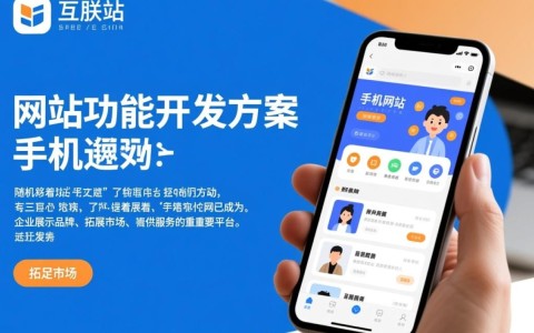 手机网站功能开发方案，如何打造高效、易用的移动端用户体验？