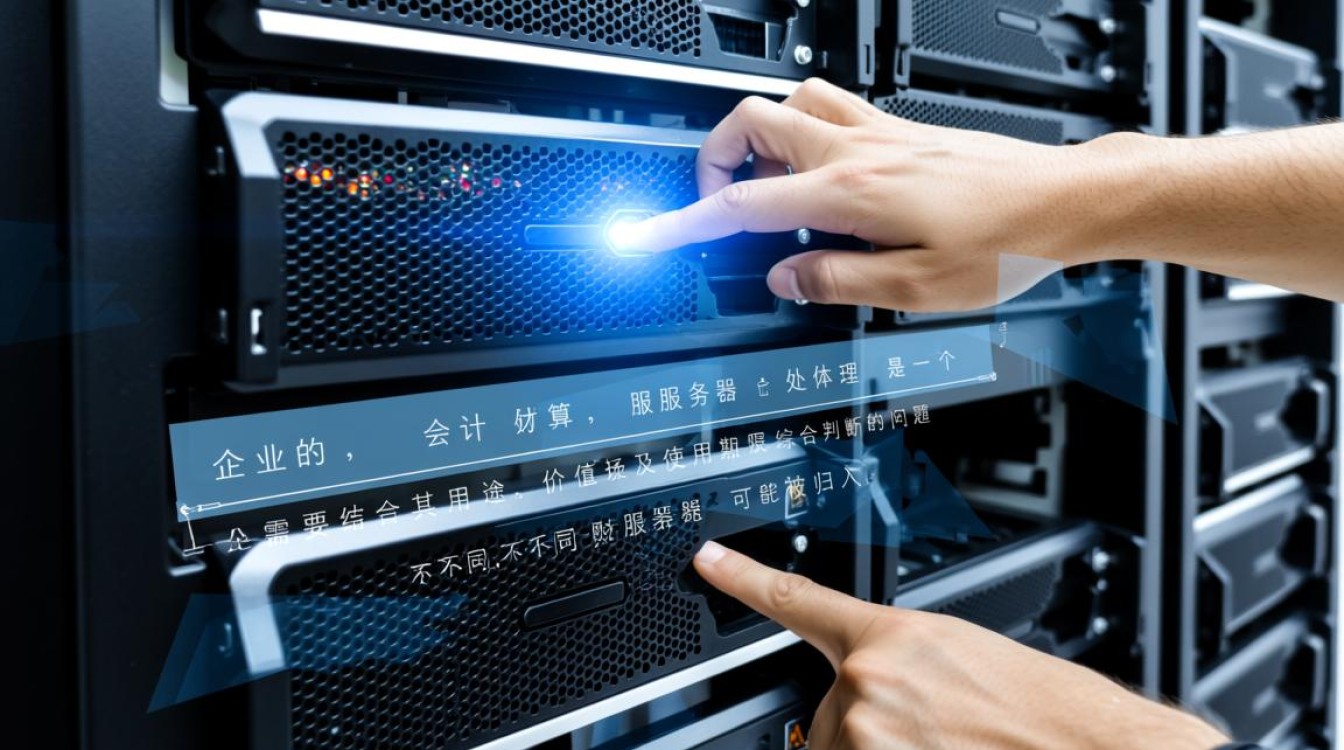 服务器购入后会计分录该计入哪个科目？