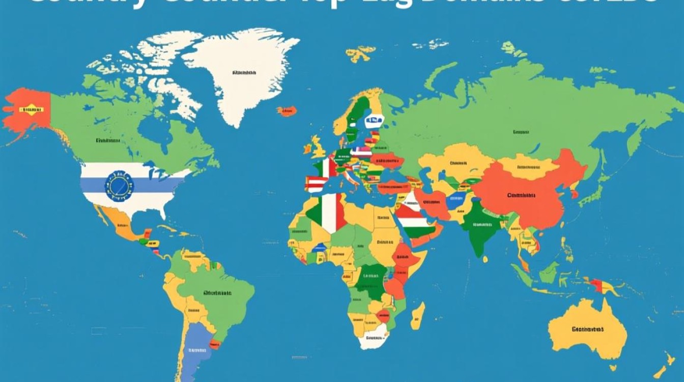 国家和地区顶级域名有哪些?如何区分和应用? 国家和地区顶级域名有哪些?如何区分和应用?