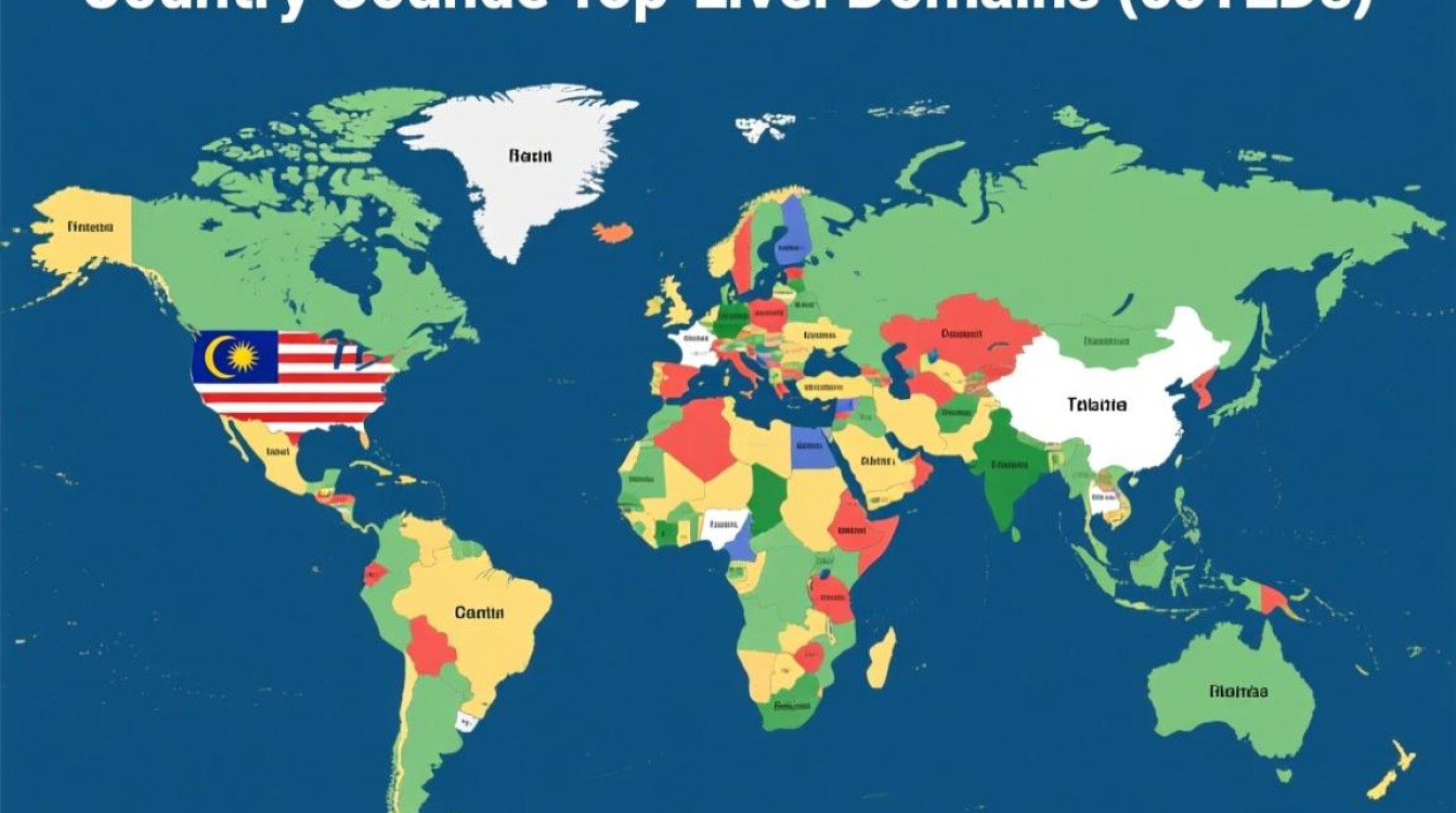 国家和地区顶级域名有哪些?如何区分和应用? 国家和地区顶级域名有哪些?如何区分和应用?