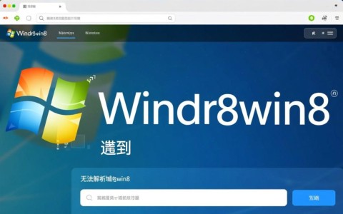为何输入win8域名后无法解析，是何原因导致这一现象？